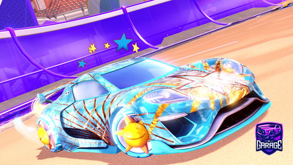 A Rocket League car design from rylanlol_on_yt