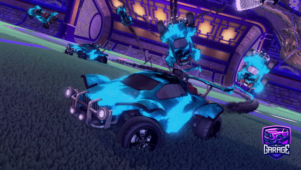 A Rocket League car design from Loooshyyy