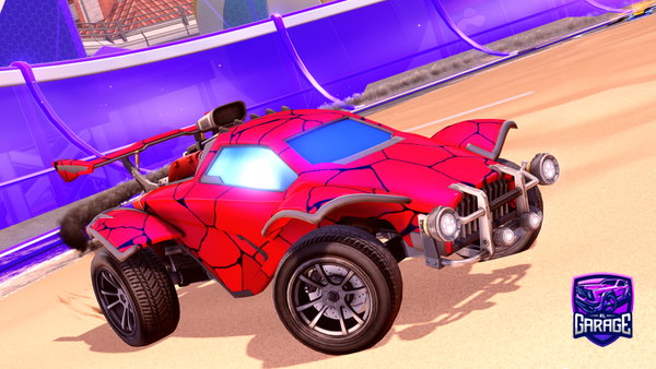 A Rocket League car design from Tombvi