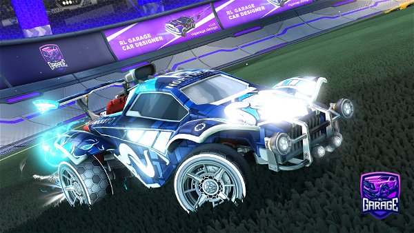 A Rocket League car design from Snyperskills