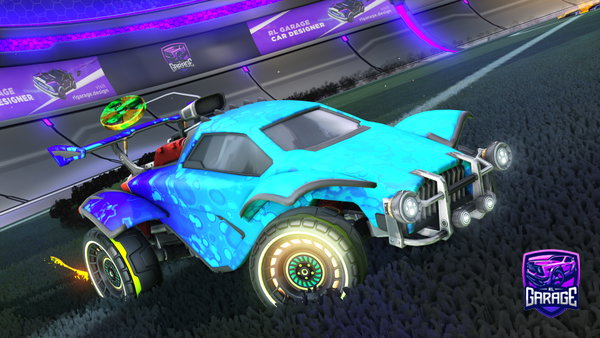A Rocket League car design from Potato_Guy