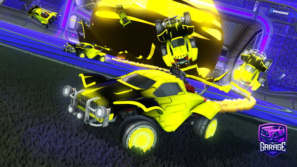 A Rocket League car design from Tox1c_Elimz