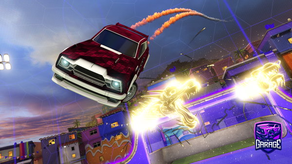 A Rocket League car design from supernova2647