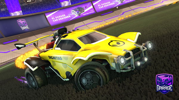 A Rocket League car design from Crayonzs