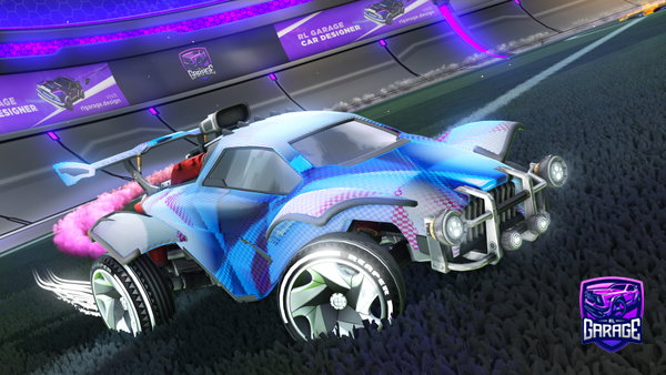 A Rocket League car design from benjittta