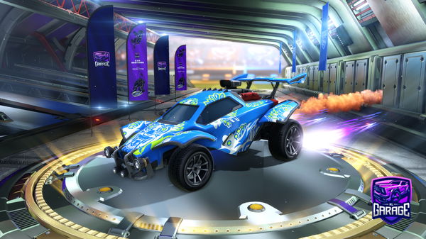 A Rocket League car design from 2hands