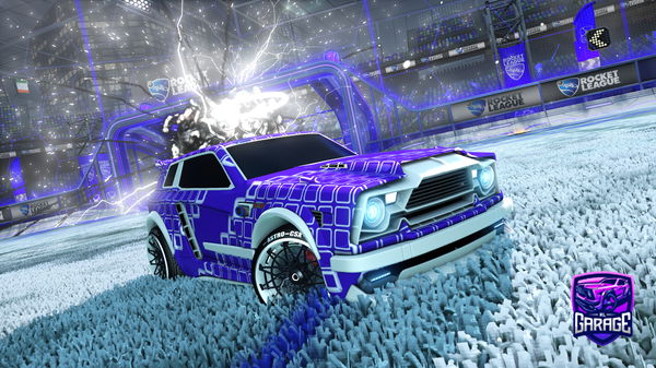 A Rocket League car design from wPlaysRL