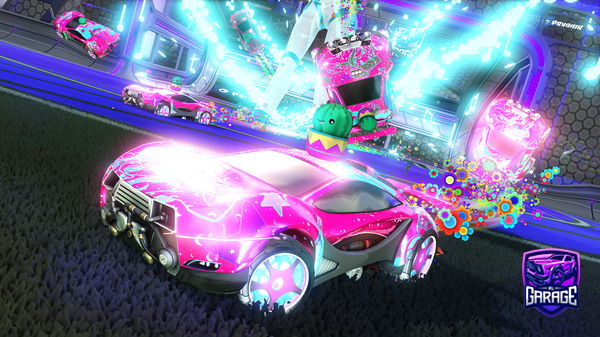 A Rocket League car design from NamiYxikatUwU