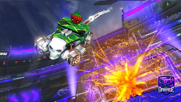 A Rocket League car design from Trifexs