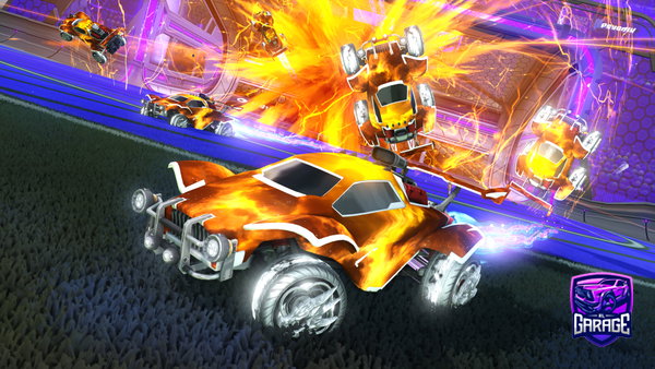A Rocket League car design from Viratela