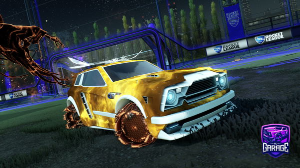 A Rocket League car design from Sinks_888P