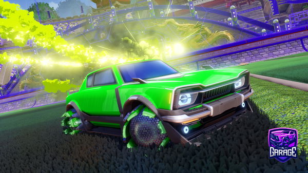 A Rocket League car design from MrGoldWizard