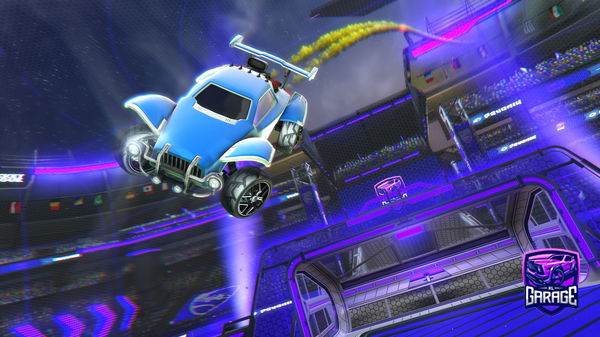 A Rocket League car design from SN4XY