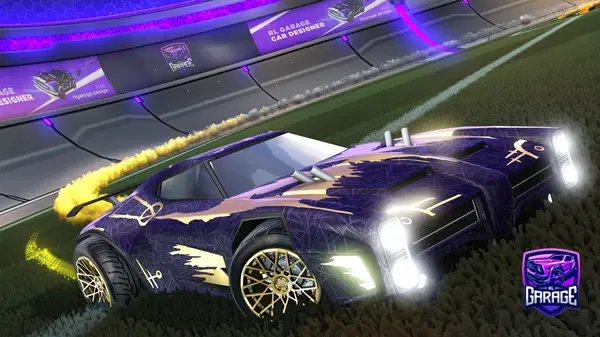 A Rocket League car design from Paulelpro