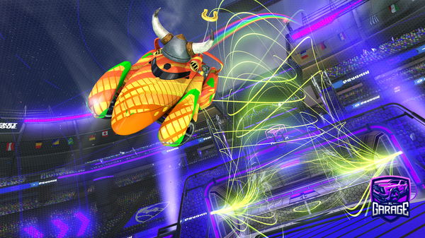 A Rocket League car design from mytheye