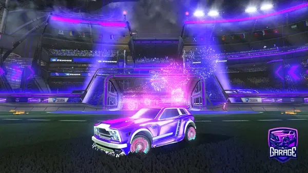 A Rocket League car design from Grapes_SL
