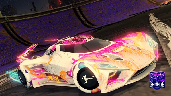 A Rocket League car design from Polar-Ray