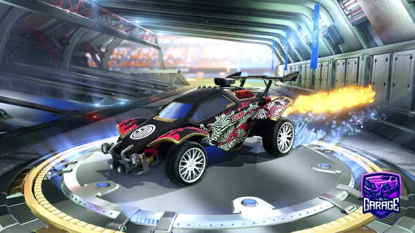 A Rocket League car design from LXGHTE