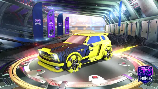 A Rocket League car design from LEGENDAYBOSS