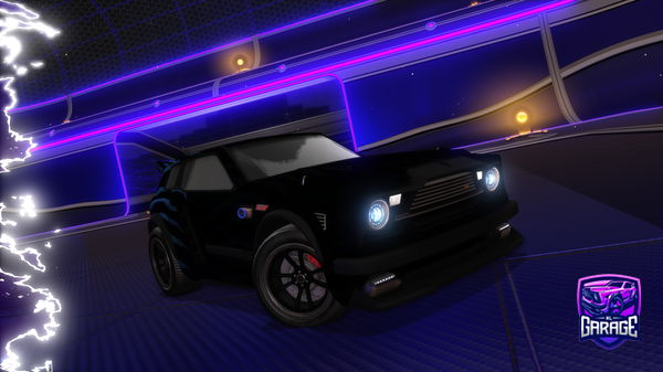 A Rocket League car design from Pl4yer1