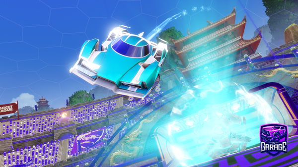 A Rocket League car design from HUGONITE14