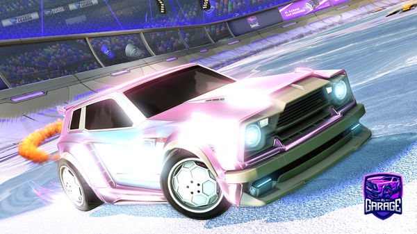 A Rocket League car design from GlizzyBoy1102