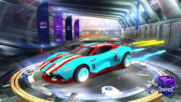 A Rocket League car design from Nitefury