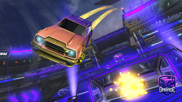 A Rocket League car design from Codywicked96