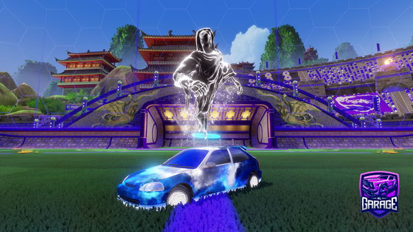 A Rocket League car design from frugelson