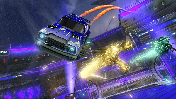 A Rocket League car design from elpatitopro