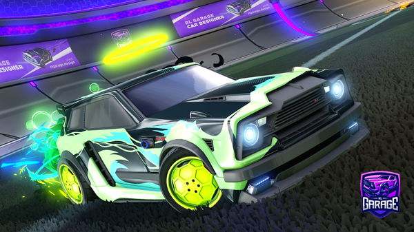 A Rocket League car design from Davidt28