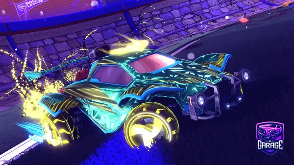 A Rocket League car design from Shooteo2313