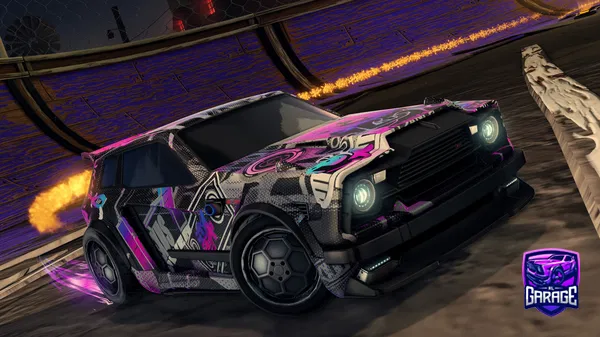 A Rocket League car design from Reapi_-