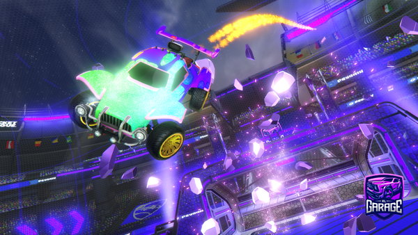 A Rocket League car design from qlat2