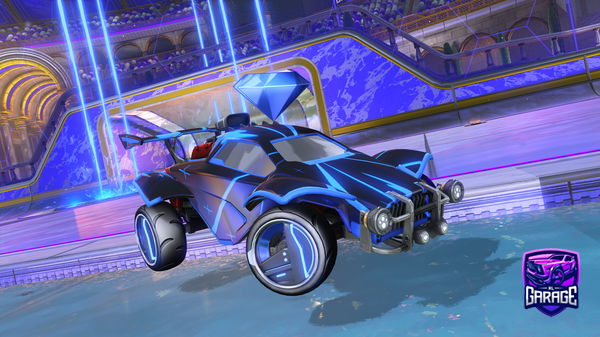 A Rocket League car design from CrspyChkn