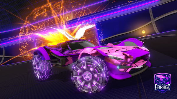 A Rocket League car design from Ksanford84