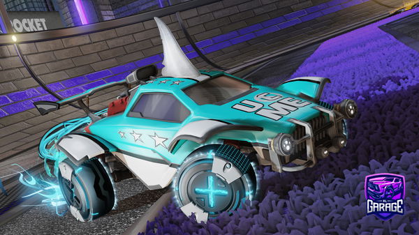 A Rocket League car design from ReP3te3988