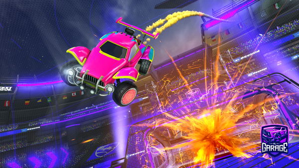 A Rocket League car design from vctr_34