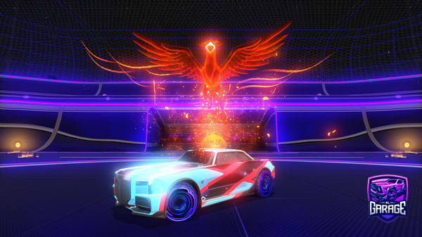 A Rocket League car design from Bogusz