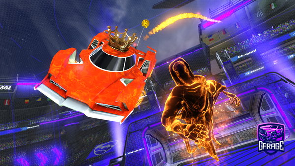 A Rocket League car design from Noodles4069