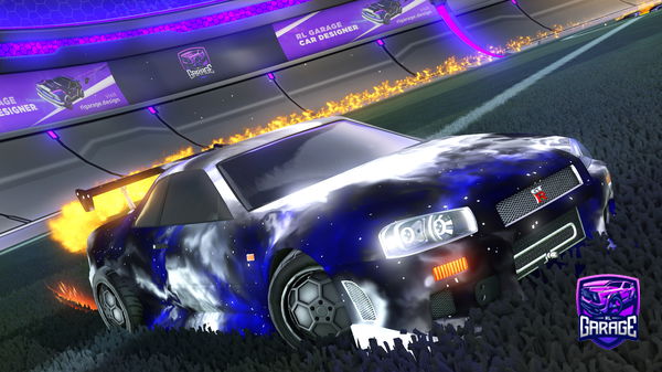 A Rocket League car design from JC_ROARS