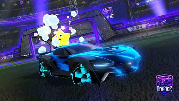 A Rocket League car design from Dylan14z