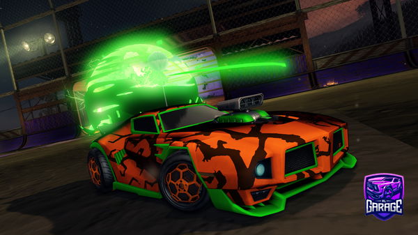 A Rocket League car design from HyperGecko