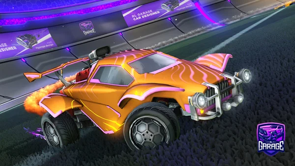 A Rocket League car design from Tub617