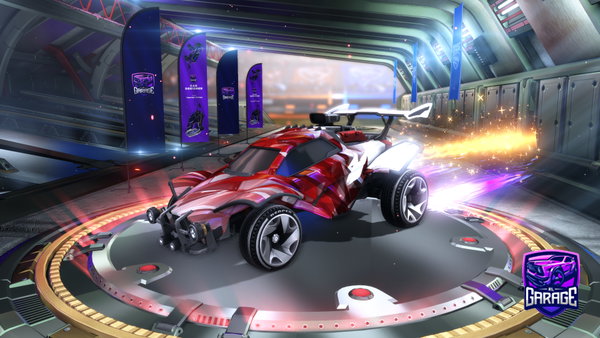 A Rocket League car design from Splashiskind