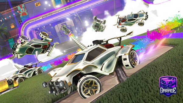 A Rocket League car design from Kloni200