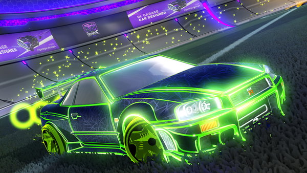 A Rocket League car design from GeckoM4n_Yt