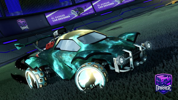 A Rocket League car design from happyhippy11