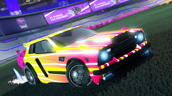 A Rocket League car design from mgcovi8