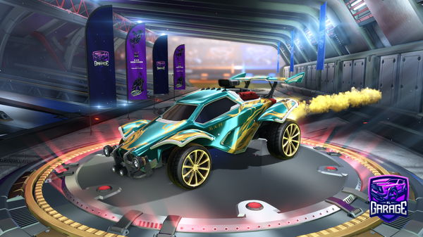 A Rocket League car design from iSvod